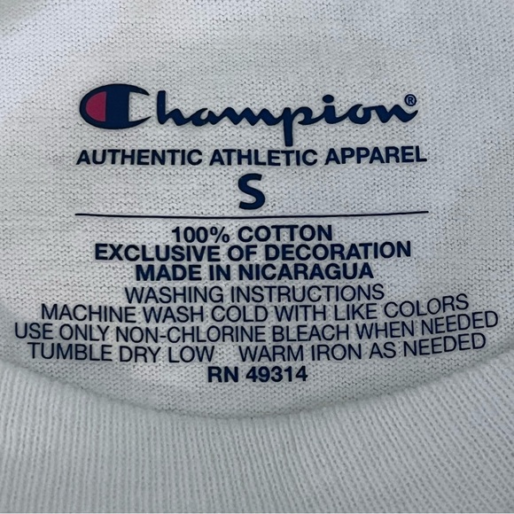 Champion Penn State Nittany Lions Long Sleeve T-Shirt Womens Small White NWT - Picture 5 of 9